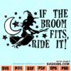 If the broom fits ride it SVG