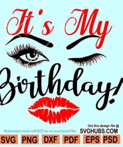 Its my birthday SVG