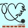 Nurse stethoscope SVG