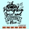 Pumpkin Spice SVG