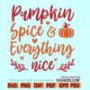 Pumpkin Spice and Everything Nice SVG