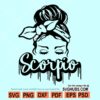 Scorpio queen SVG