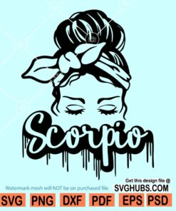 Scorpio queen SVG