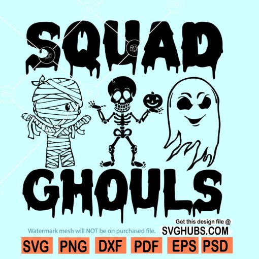 Squad ghouls SVG