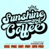 Sunshine and coffee SVG