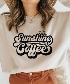 Sunshine and coffee SVG file