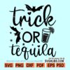 Trick or Tequila SVG, Halloween party SVG, Halloween svg, bat svg, Tequila SVG