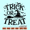 Halloween trick or treat SVG
