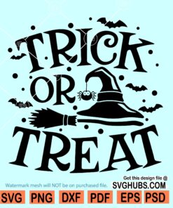Halloween trick or treat SVG