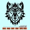 Wolf Face SVG