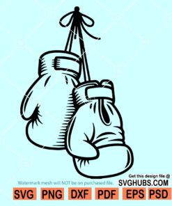 Boxing Gloves SVG