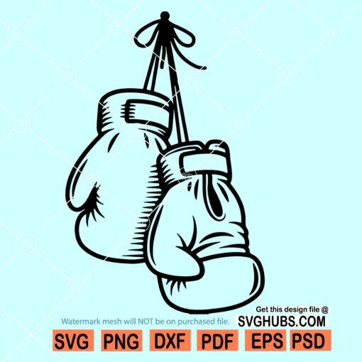 Boxing Gloves SVG