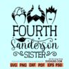Fourth Sanderson Sister Svg, Witches Svg, Halloween Svg file, Sanderson Sisters Svg