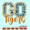 Go Tigers svg, Tigers Football svg, Cheer Mom svg, Football shirt SVG, Football mom svg