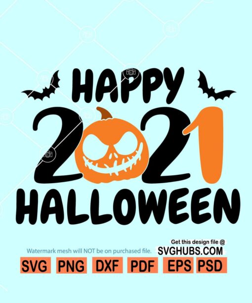 Happy Halloween 2021 SVG