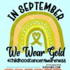 In September We Wear Gold SVG