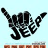 Jeep Hang Loose SVG