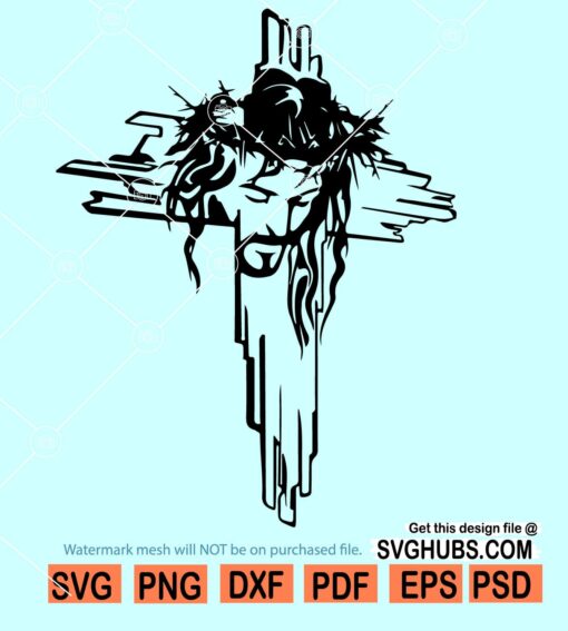 Jesus cross SVG