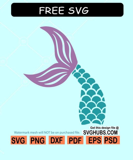 Mermaid tail svg free, mermaid tail svg file, free svg mermaid, mermaid tail svg cut file