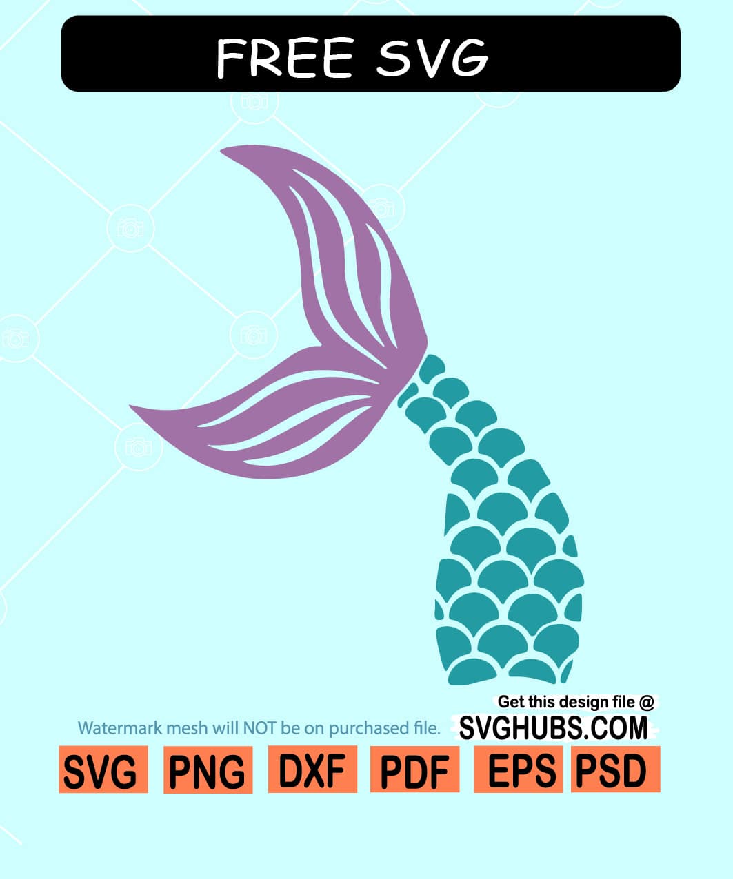 Mermaid tail svg free, mermaid tail svg file, free svg mermaid, mermaid ...