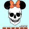 Minnie Mouse Skeleton svg
