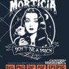 Morticia Addams dont be a prick SVG