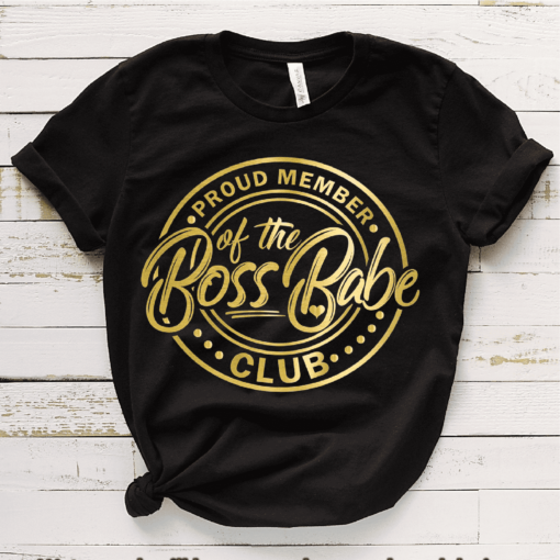 Proud member of the boss babe club svg
