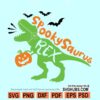 Spooky Saurus Rex Svg, Dinosaur Pumkin Svg, spookysaurus svg, Halloween Dinosaur Svg