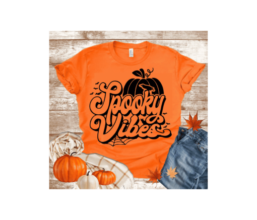 Spooky vibes svg, Halloween shirt svg, Halloween svg file, thick thighs and spooky vibes svg, fall svg, Halloween mug, Halloween tumbler, spooky vibes shirt, trick or treat svg
