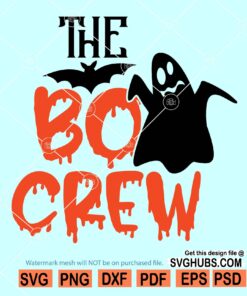 Boo Crew Svg, Kids Halloween Svg, Trick or Treat Svg, Boo Squad svg, Boy Girl Shirt Svg