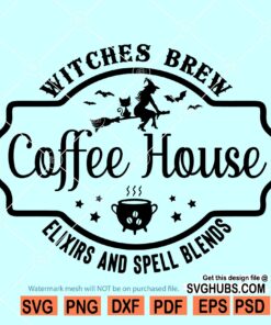 Witches Brew Coffee Co Svg