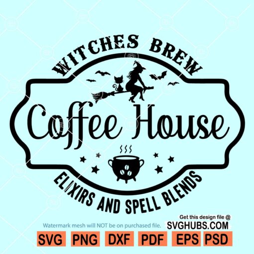 Witches Brew Coffee Co Svg