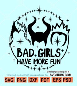 Bad girls have more fun SVG
