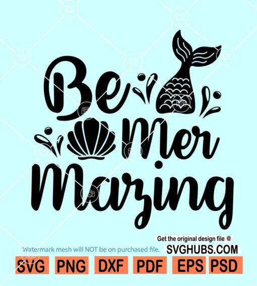 Be mermaizing SVG
