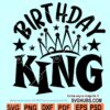 Birthday king SVG