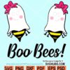 Boo bees breast cancer svg