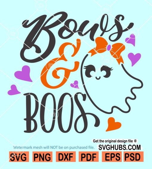 Bows and Boos SVG