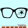 Broken sunglasses SVG