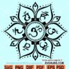 Chakra symbols svg