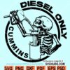 Cummins Diesel Only SVG, Cummins Diesel Only PNG