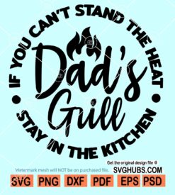 Dads grill svg