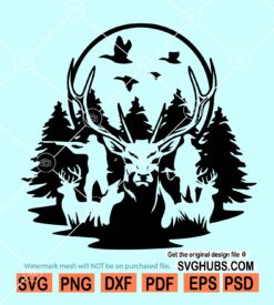 Deer Hunting Svg
