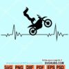 Dirt bike svg