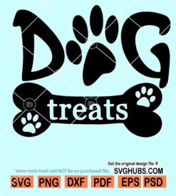 Dog treats svg