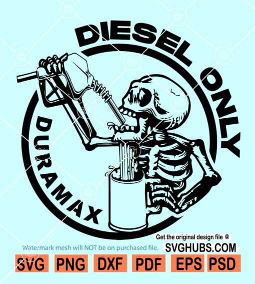 Duramax Diesel Only SVG, Duramax Diesel Only PNG