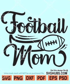 Football mom SVG