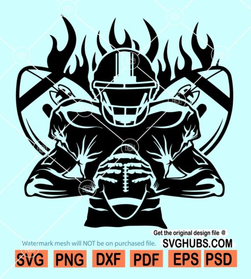 Football player SVG