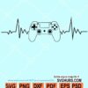 Game Controller Heartbeat SVG