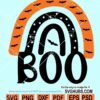 Halloween Rainbow Svg, Fall Rainbow Svg, Halloween boo svg, Boo rainbow svg, Pumpkin rainbow svg