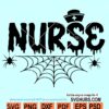 Halloween nurse SVG